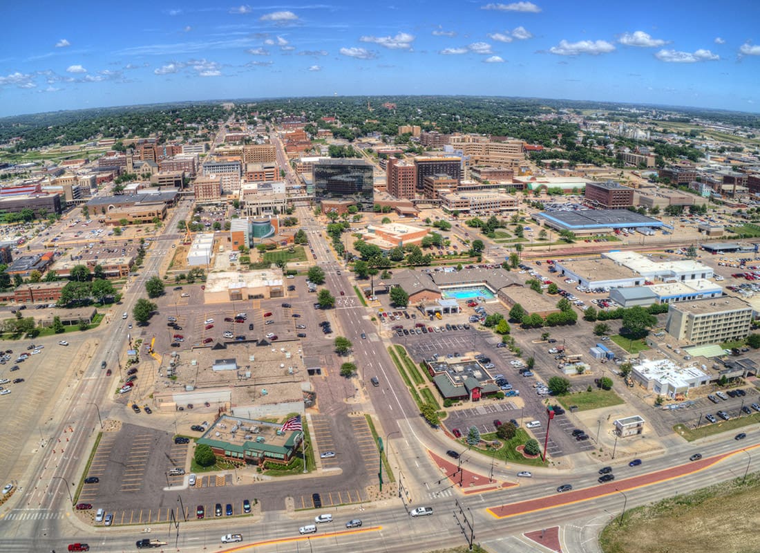 Sioux City, IA - Sioux City is an Urban Center That Spans the States of Iowa
